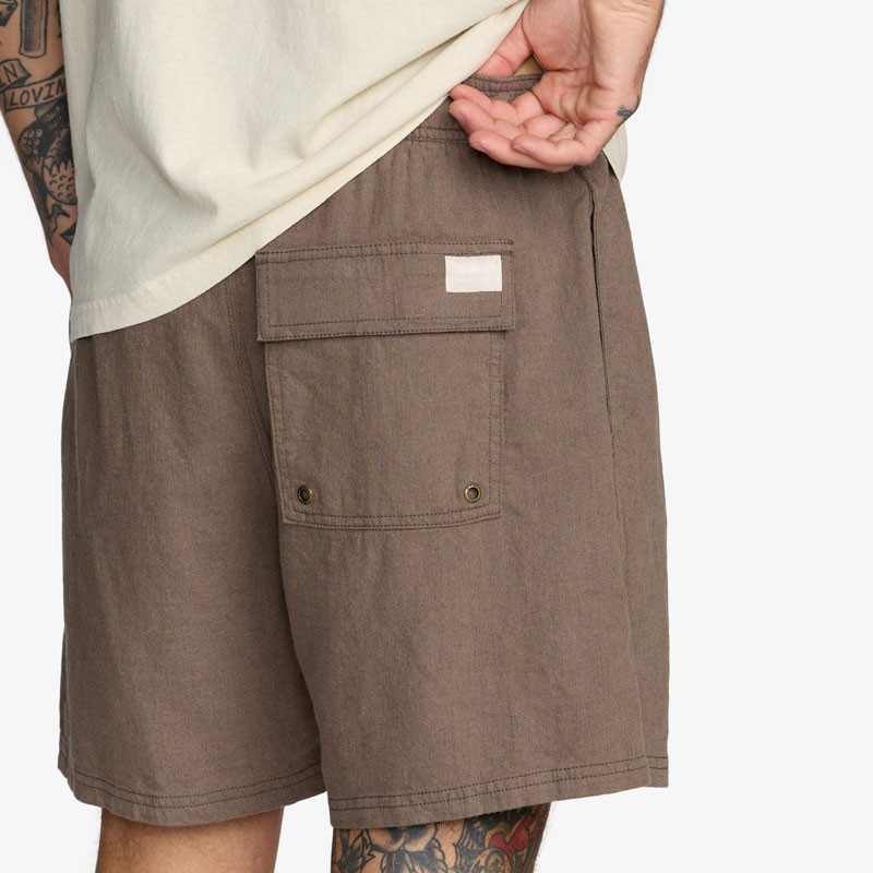 Bermuda RVCA: Sands Elastic 17 (Mushroom)