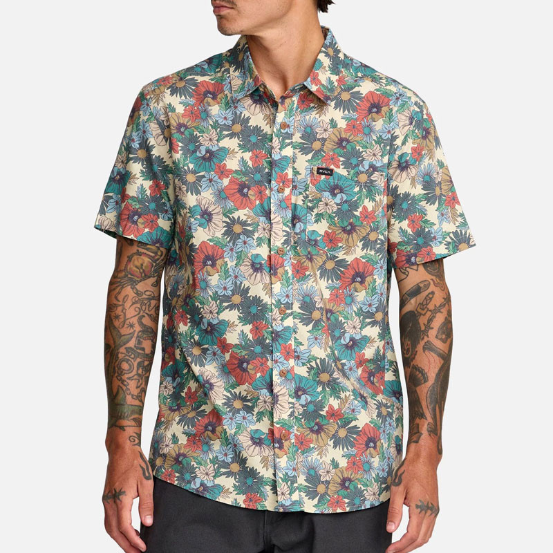 Camisa RVCA: Botanical SS (Ceramic)