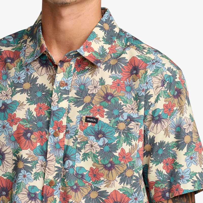 Camisa RVCA: Botanical SS (Ceramic)