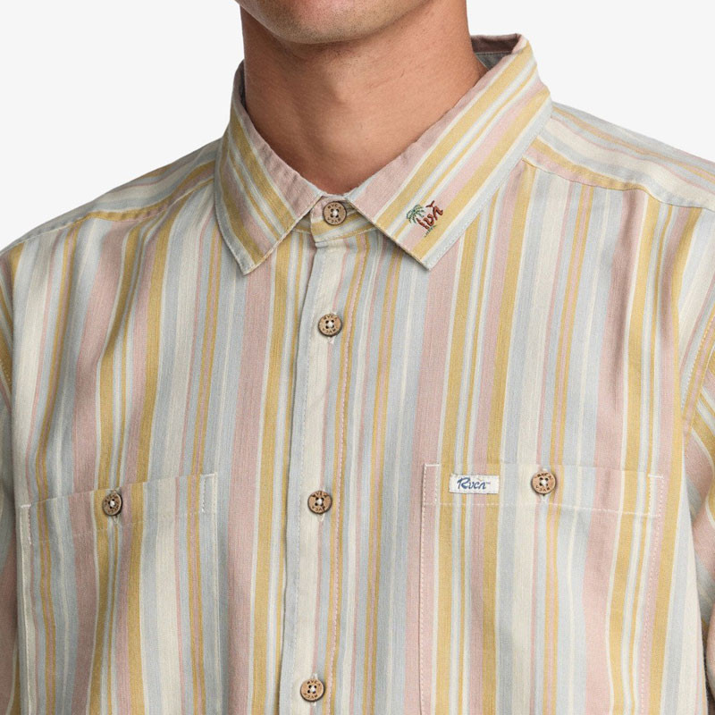 Camisa RVCA: Talum SS (Ceramic)