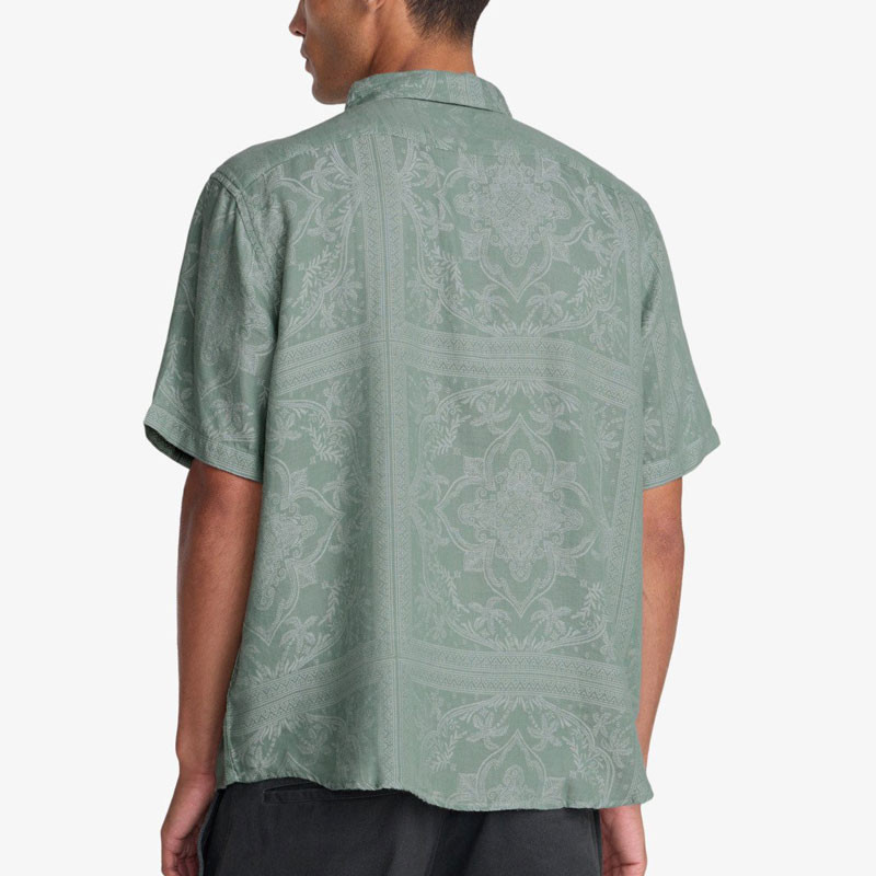 Camisa RVCA: Mellowist SS (Jade)