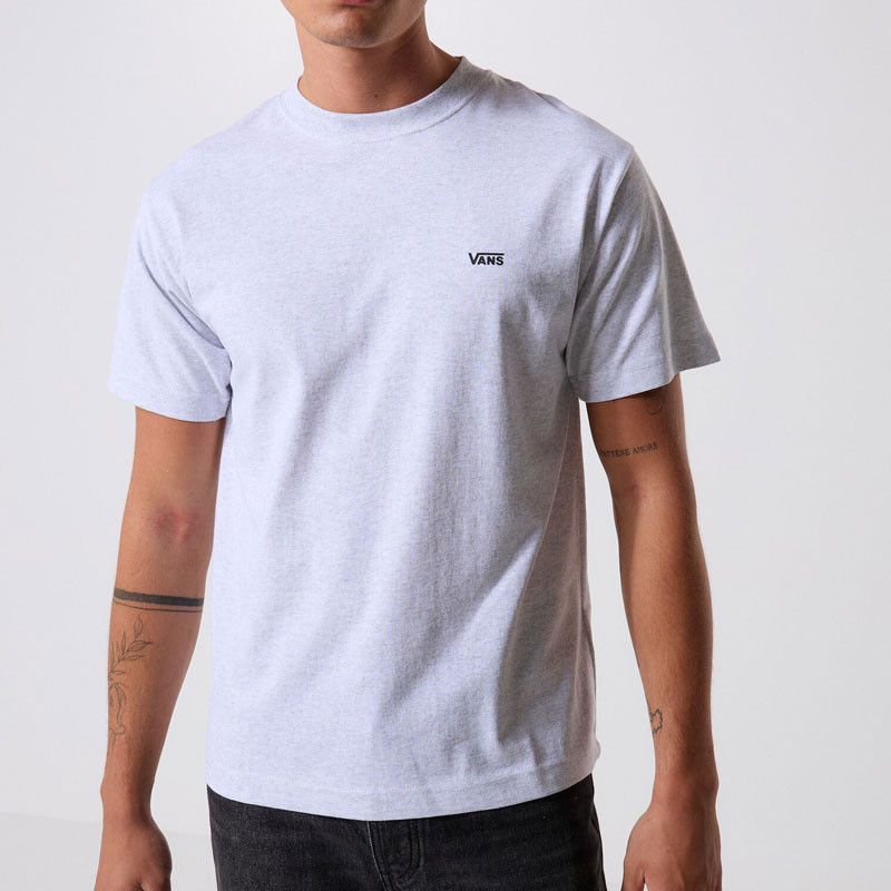 Camiseta Vans: Left Chest SS (Light Grey Heat)