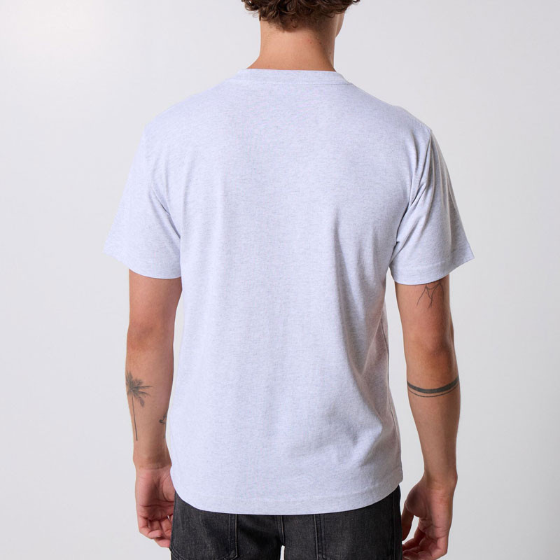 Camiseta Vans: Left Chest SS (Light Grey Heat)