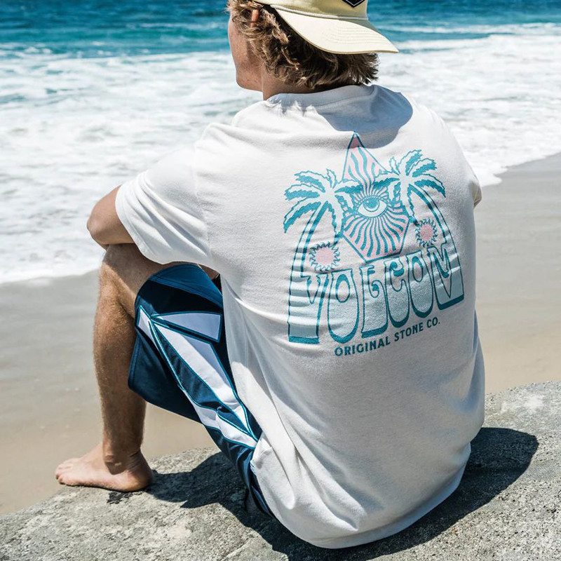 Camiseta Volcom: All Seeing SS Tee (White)