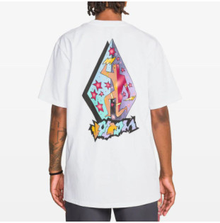 Camiseta Volcom: Star Shields Exp SS Tee (White)