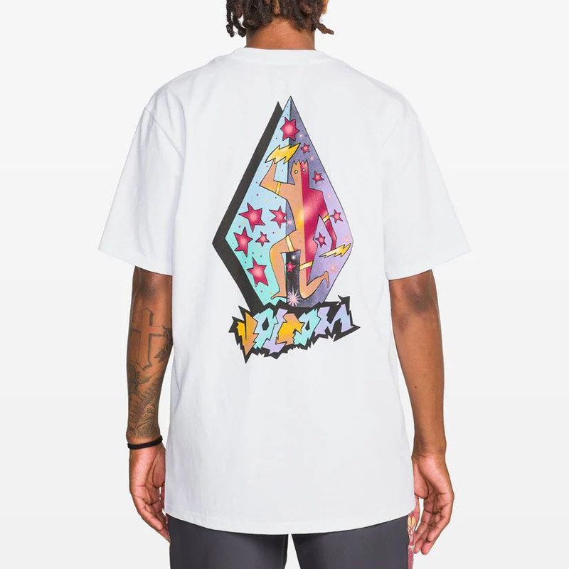 Camiseta Volcom: Star Shields Exp SS Tee (White)