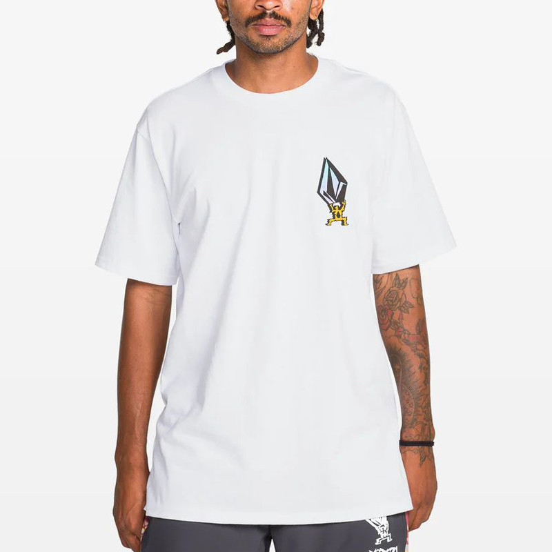 Camiseta Volcom: Star Shields Exp SS Tee (White)