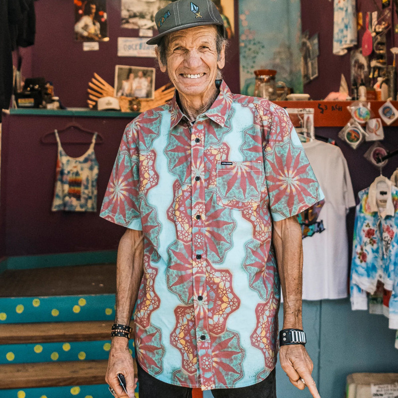 Camisa Volcom: Star Shields Fa SS (Castlerock)