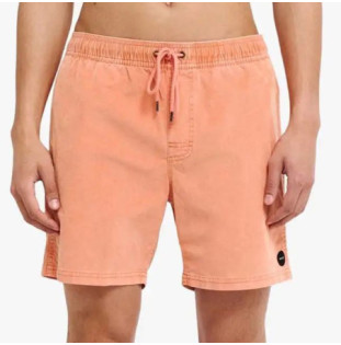 Bermuda RVCA: Escape Elastic Cord Short II (Tawny Orang)