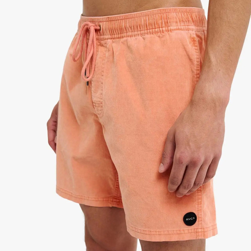 Bermuda RVCA: Escape Elastic Cord Short II (Tawny Orang)