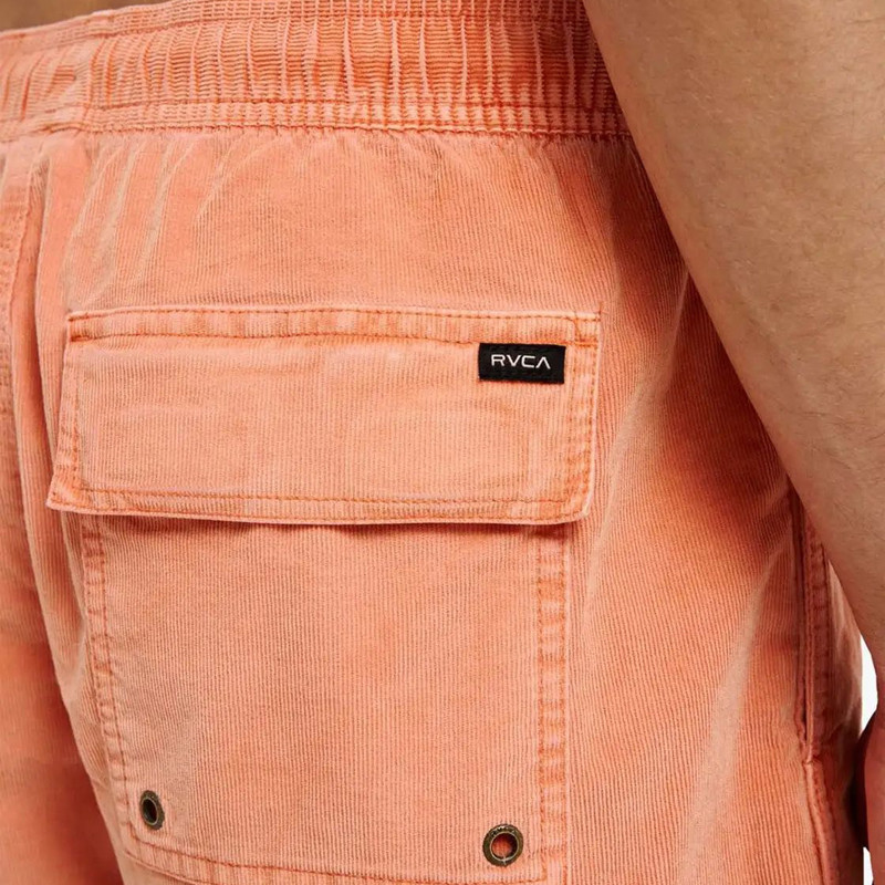Bermuda RVCA: Escape Elastic Cord Short II (Tawny Orang)
