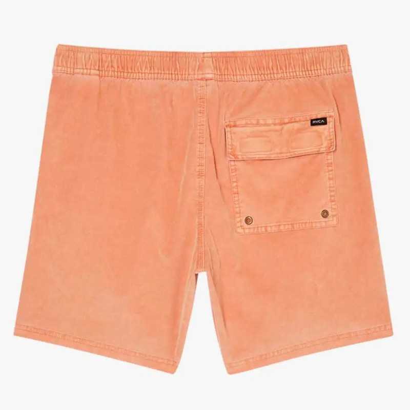 Bermuda RVCA: Escape Elastic Cord Short II (Tawny Orang)