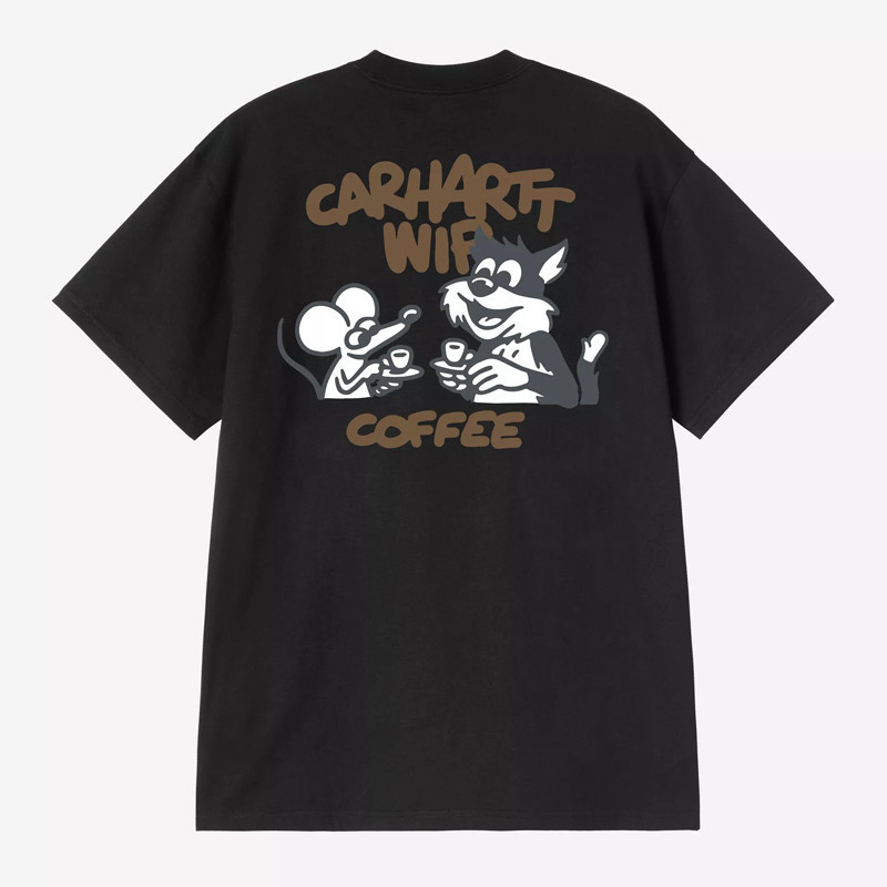 Camiseta Carhartt WIP: SS Coffee Break T-Shirt (Black)