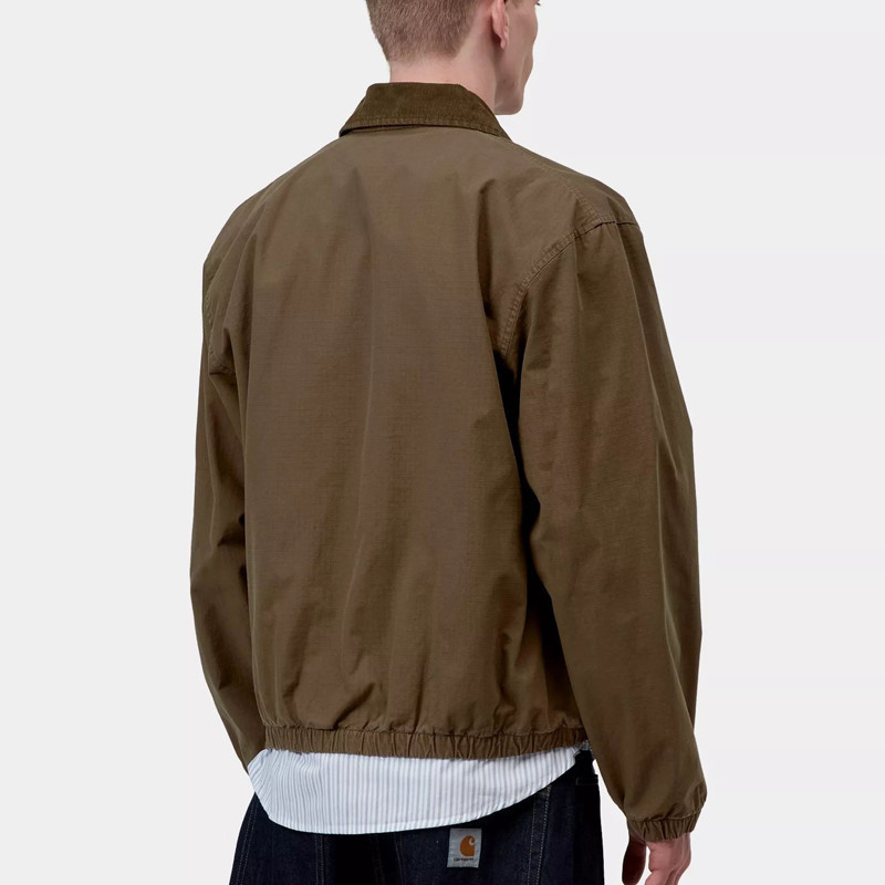 Chaqueta Carhartt WIP: Madison Ripstop Jacket (Dark Beech Black)