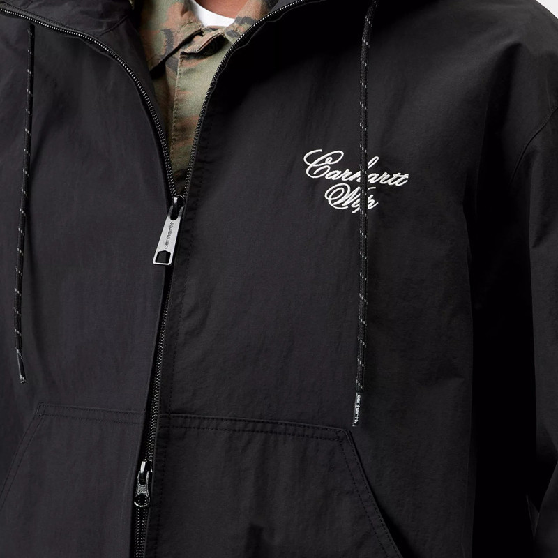 Chaqueta Carhartt WIP: W Travon Jacket (Black Wax)