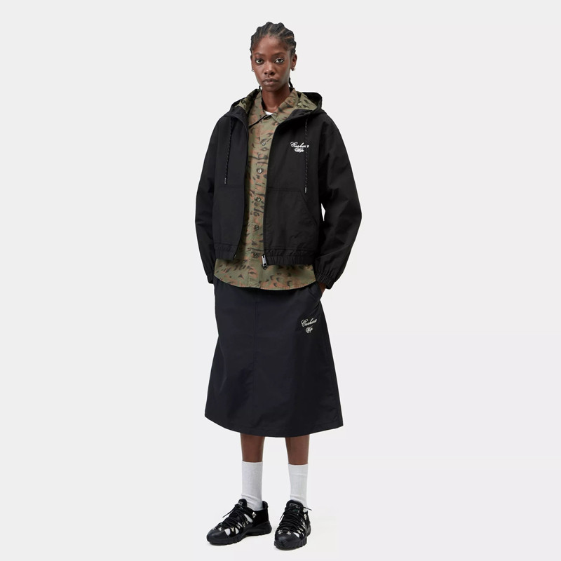 Chaqueta Carhartt WIP: W Travon Jacket (Black Wax)
