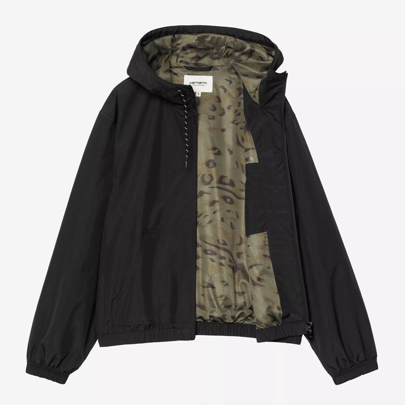 Chaqueta Carhartt WIP: W Travon Jacket (Black Wax)