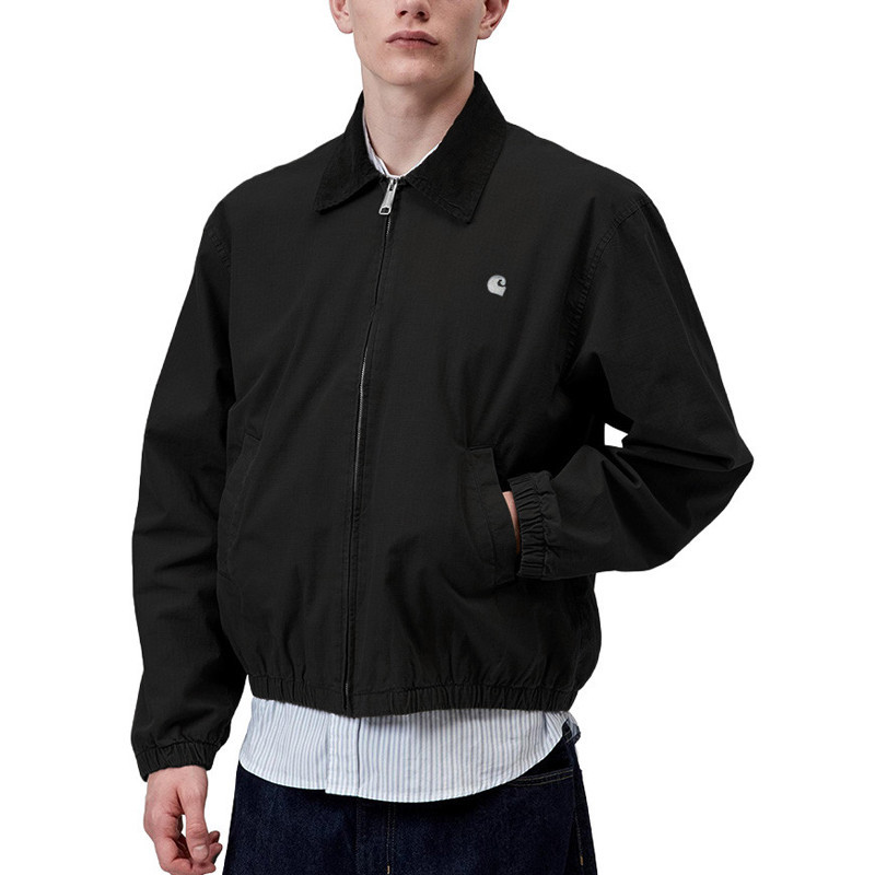 Chaqueta Carhartt WIP: Madison Ripstop Jacket (Black Wax)