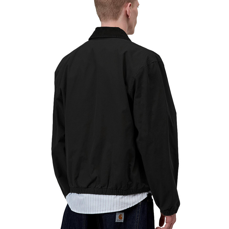 Chaqueta Carhartt WIP: Madison Ripstop Jacket (Black Wax)