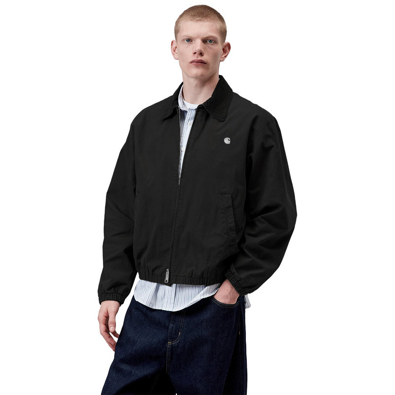 Chaqueta Carhartt WIP: Madison Ripstop Jacket (Black Wax)