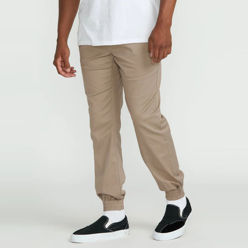 Pantalón Volcom: Frickin Slim Jogger (Khaki)