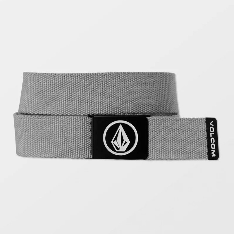 Cinturón Volcom: Circle Web Belt (Heather Grey)