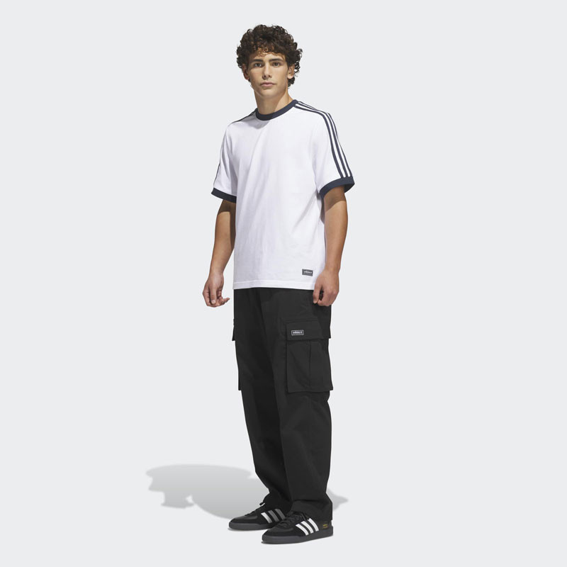Camiseta Adidas: Fsbs Ringer Tee (White A Ink)