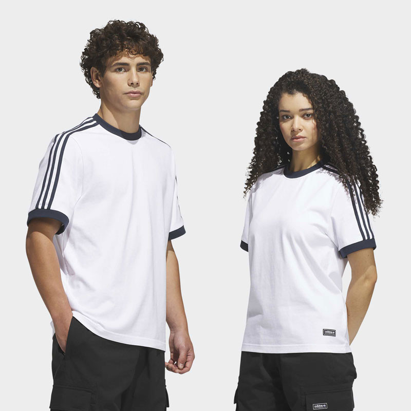 Camiseta Adidas: Fsbs Ringer Tee (White A Ink)