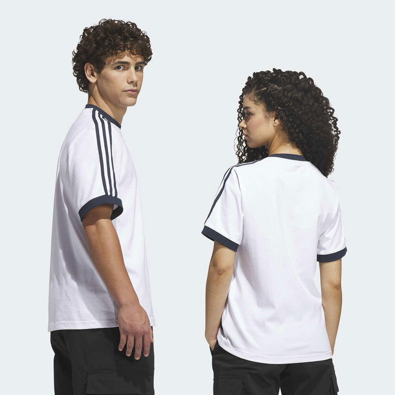 Camiseta Adidas: Fsbs Ringer Tee (White A Ink)