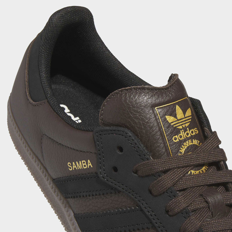 Zapatillas Adidas: Samba Adv (D Brown Black Gum5)