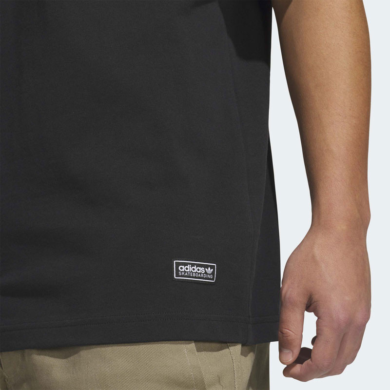 Camiseta Adidas: Fsbs Ringer Tee (Black Khaki)