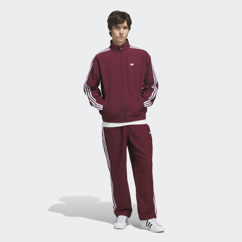 Chaqueta Adidas: Superfire Tk Jk (Shadow Red White)