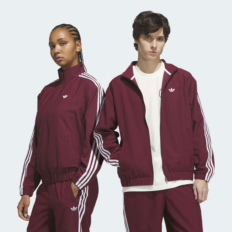 Chaqueta Adidas: Superfire Tk Jk (Shadow Red White)