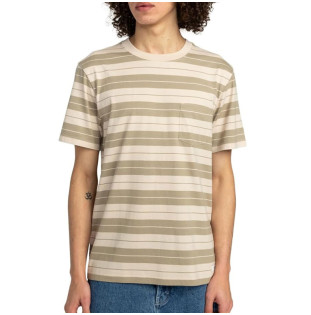 Camiseta Element: Icon Label Pkt (Oat Milk/Aluminium)