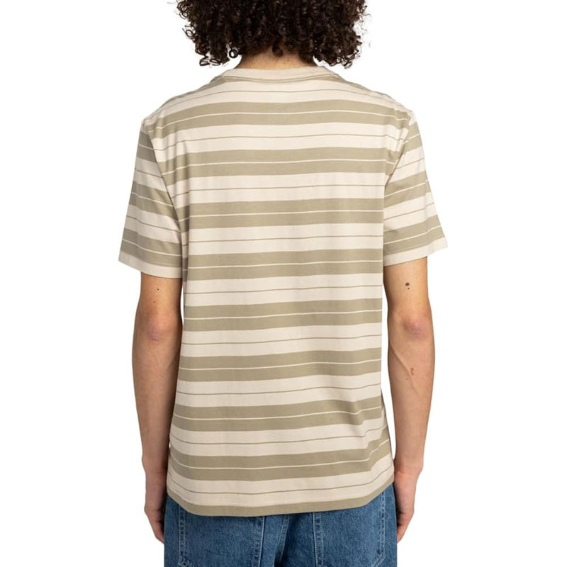 Camiseta Element: Icon Label Pkt (Oat Milk/Aluminium)