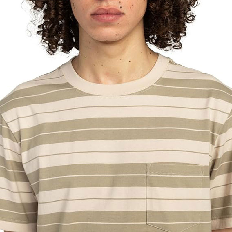 Camiseta Element: Icon Label Pkt (Oat Milk/Aluminium)