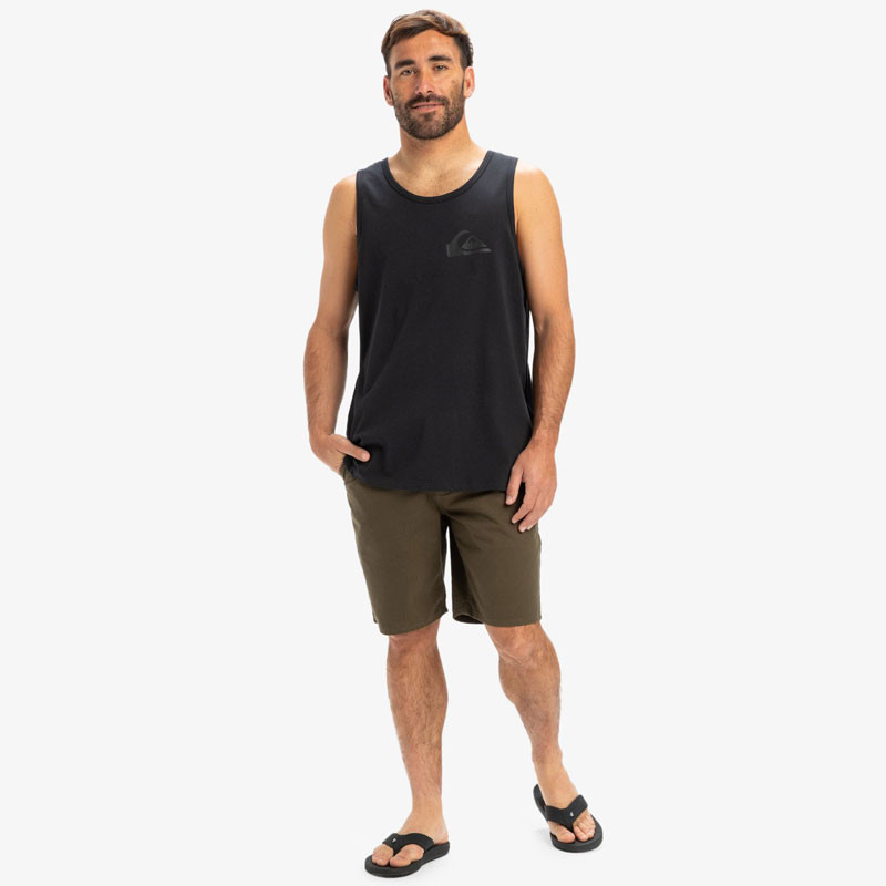 Camiseta Quiksilver: Ev Comp Logo Tank (Black)