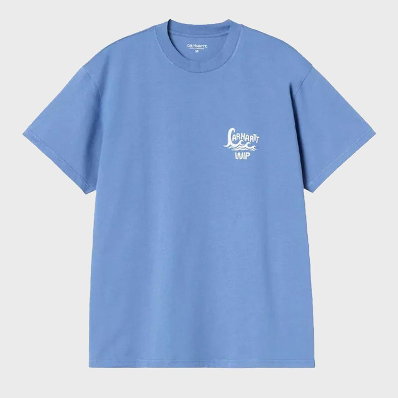 Camiseta Carhartt WIP: SS Waves T-Shirt (Curacao)
