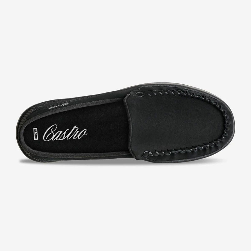 Zapatillas Globe: Castro (Black Suede)