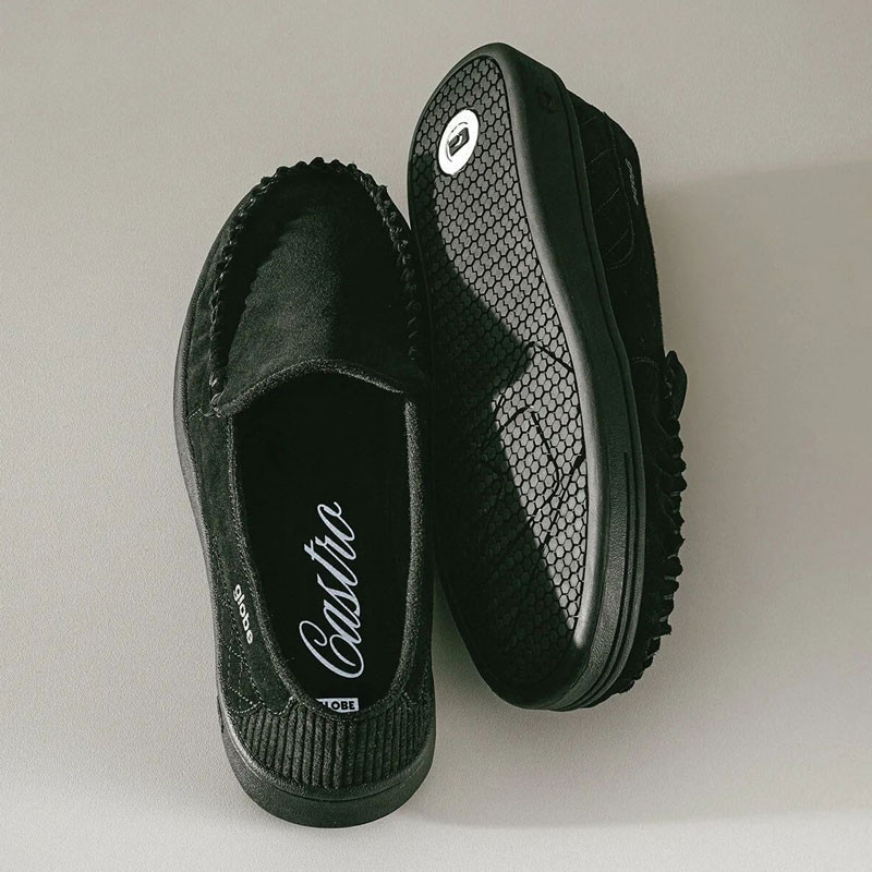 Zapatillas Globe: Castro (Black Suede)