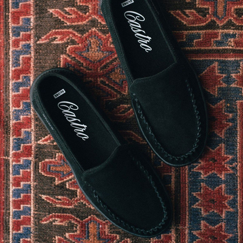 Zapatillas Globe: Castro (Black Suede)