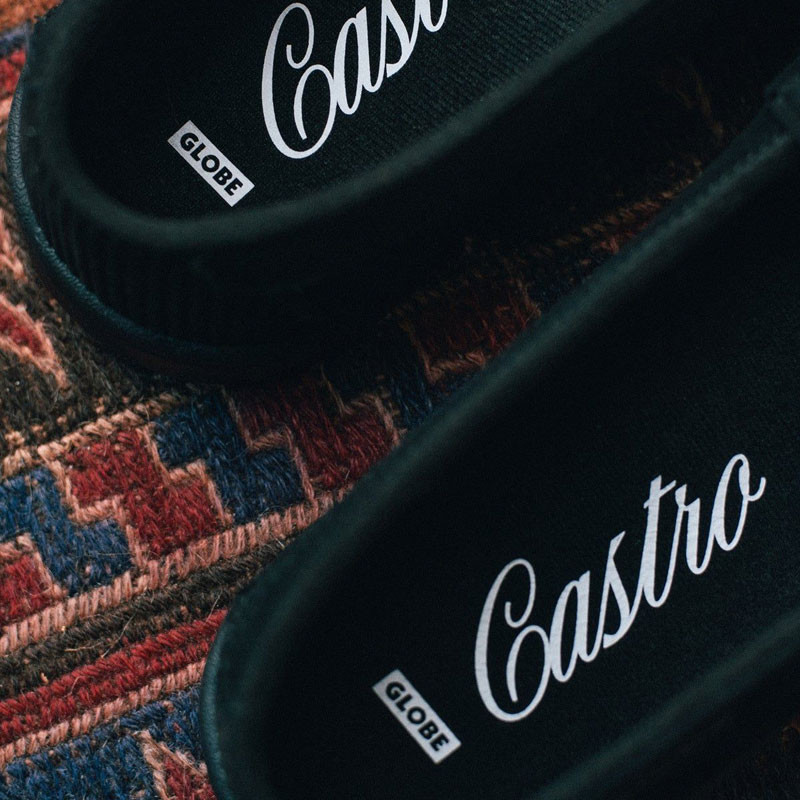 Zapatillas Globe: Castro (Black Suede)