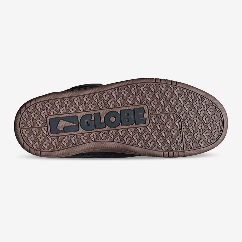 Zapatillas Globe: Fusion (Black Tobacco Gum)