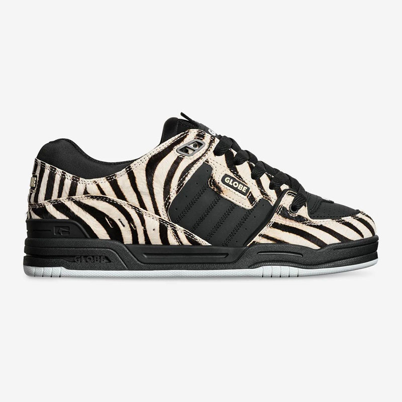 Zapatillas Globe: Fusion (Zebra)