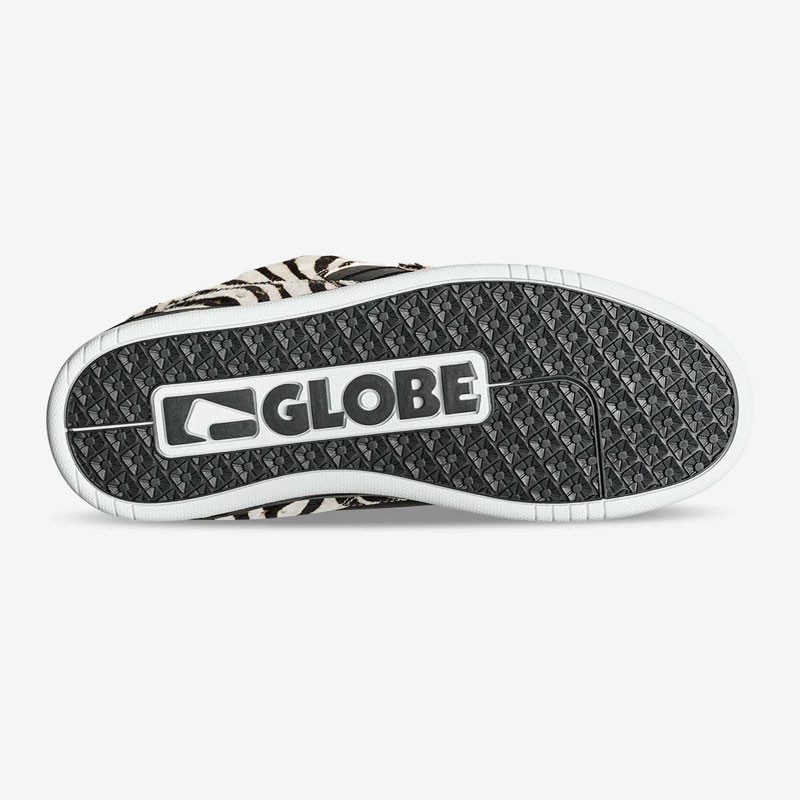 Zapatillas Globe: Fusion (Zebra)