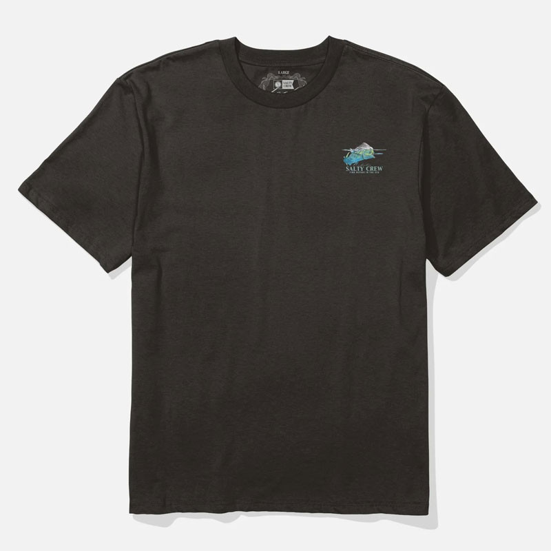 Camiseta Salty Crew: Mahi Surface SS Tee (Black)