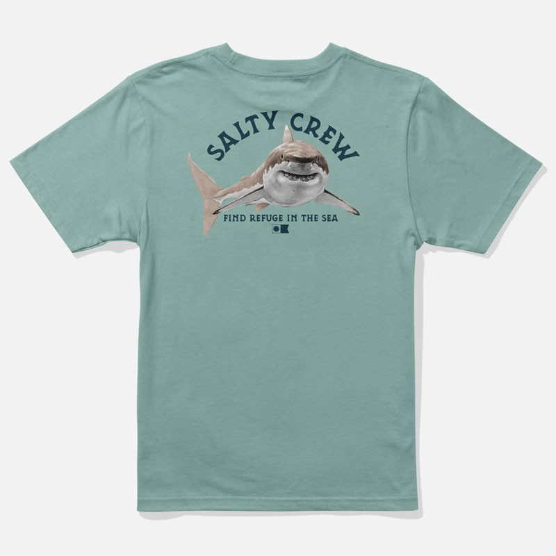 Camiseta Salty Crew: Lurking SS Tee (Mackerel)