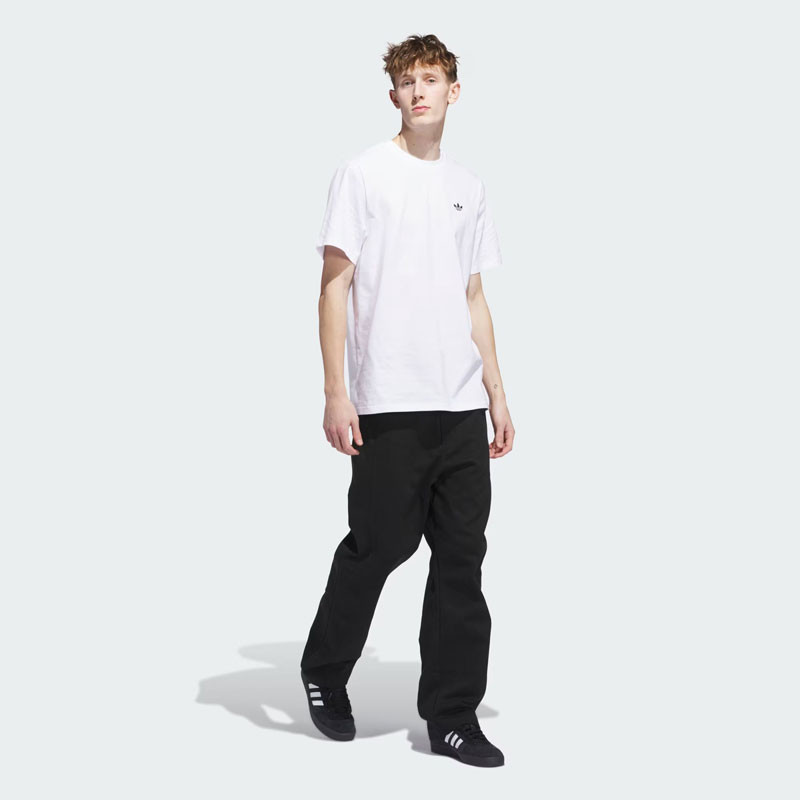 Camiseta Adidas: 4.0 Logo Tee (White)
