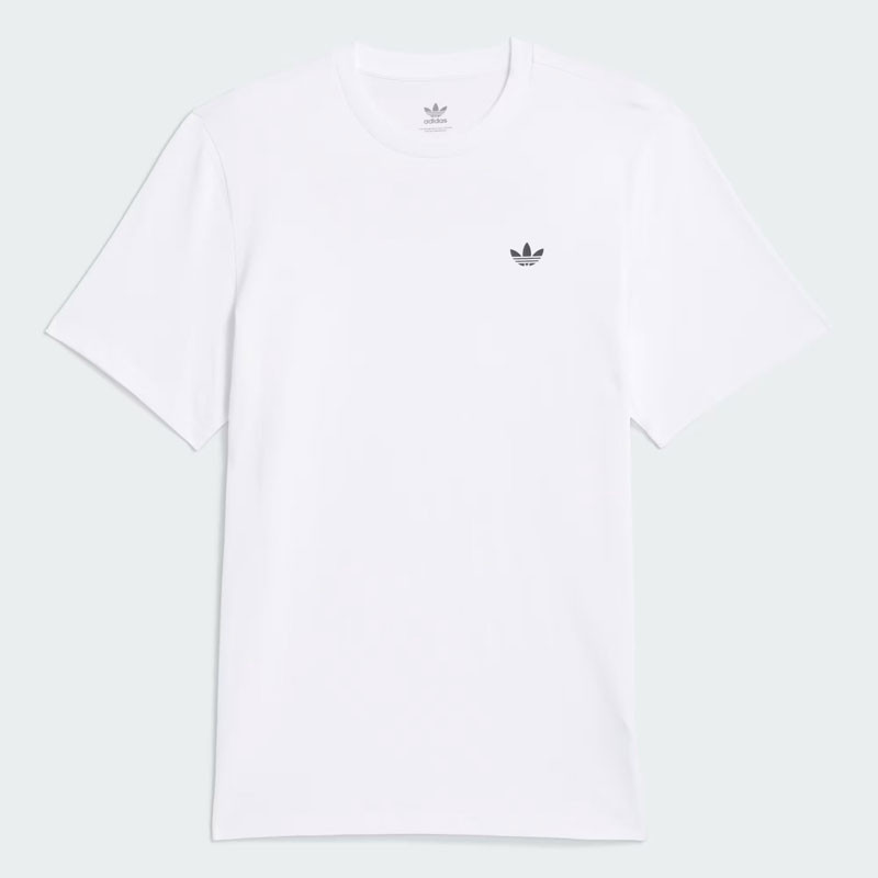 Camiseta Adidas: 4.0 Logo Tee (White)