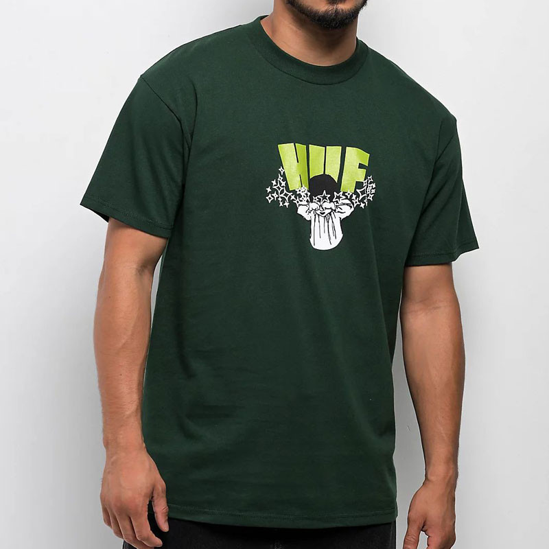 Camiseta HUF: Dazed SS Tee (Forest Green)
